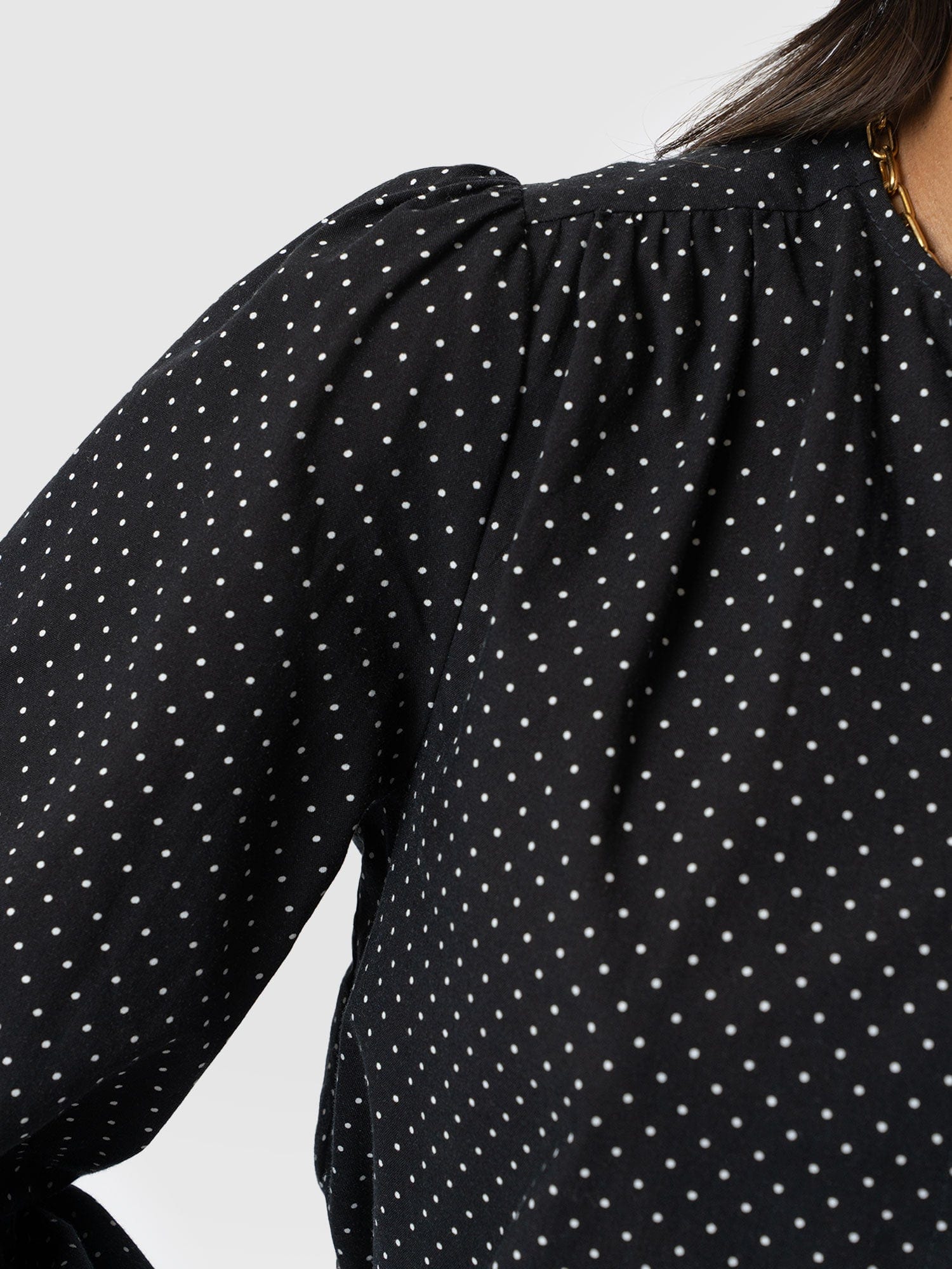 Amelie Blouse - Polka Dot - Women's Blouses | Saint + Sofia® EU